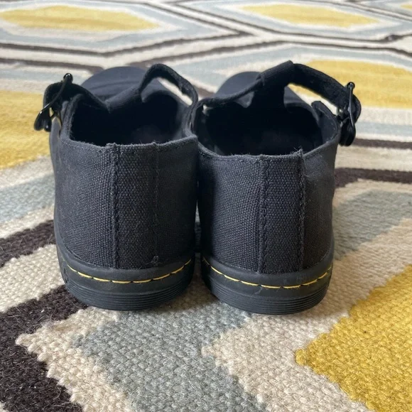 Dr Martens Woolwich Canvas Mary Jane flats - Picture 3 of 5